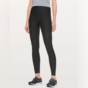 NWT Lululemon In Focus Run Tight Black Size 4